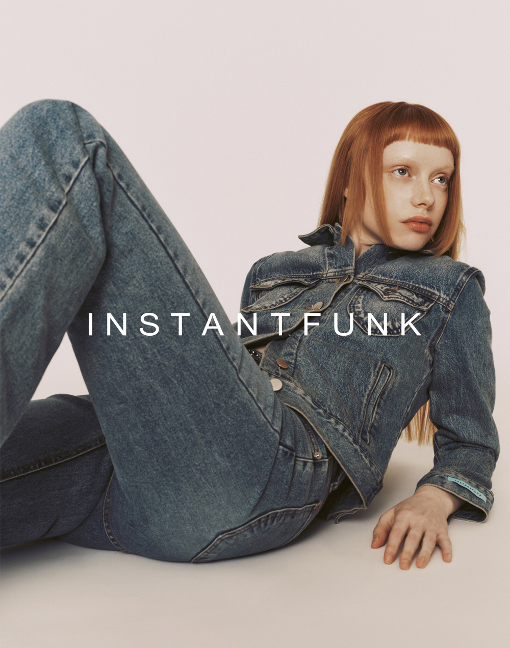 BOOTCUT DENIM PANTS - INSTANTFUNK